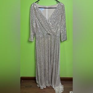 Oleg Cassini sequin dress size 12